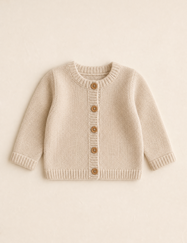 Casaquinho leve em tricot