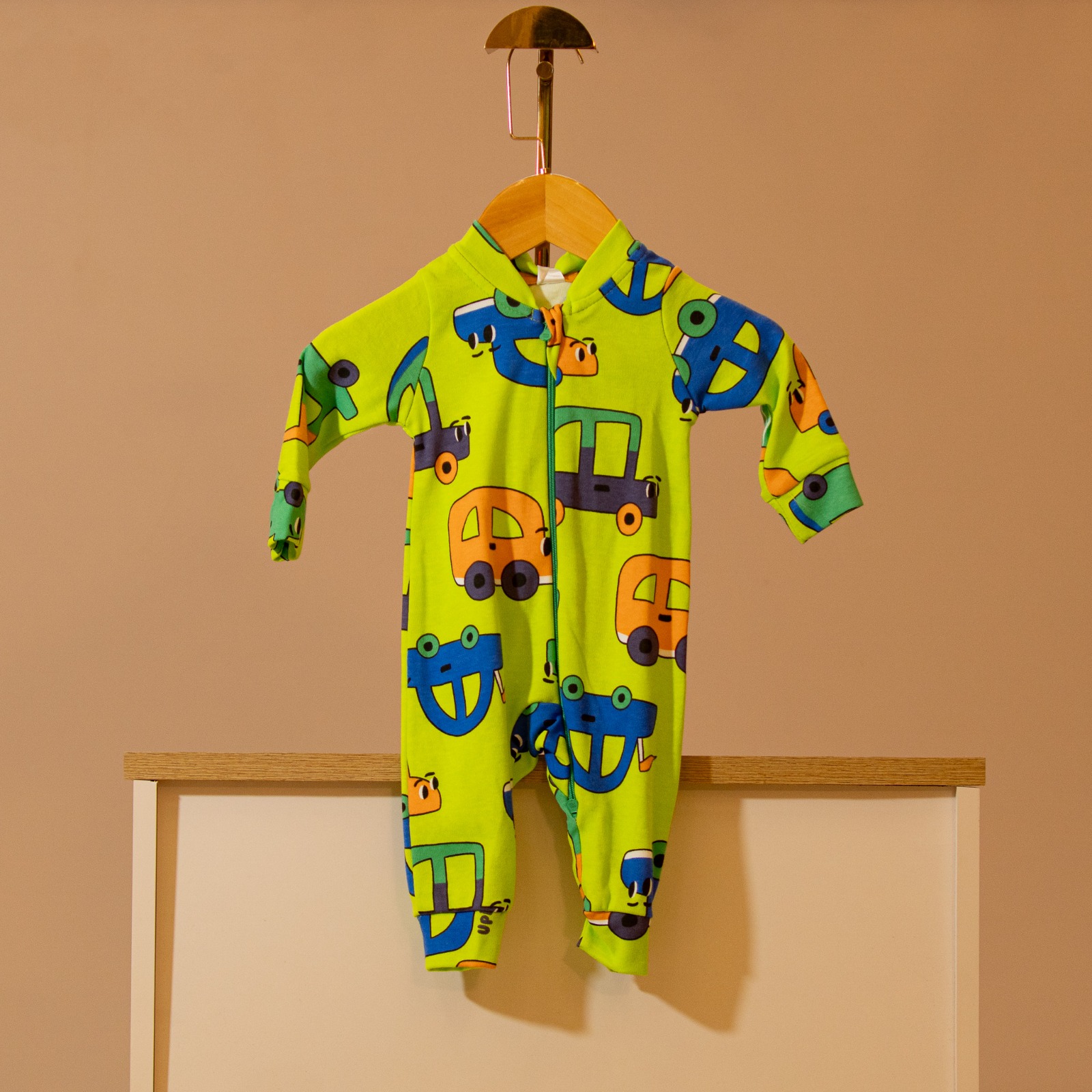 Macacão Suedine C/Touca – Up Baby