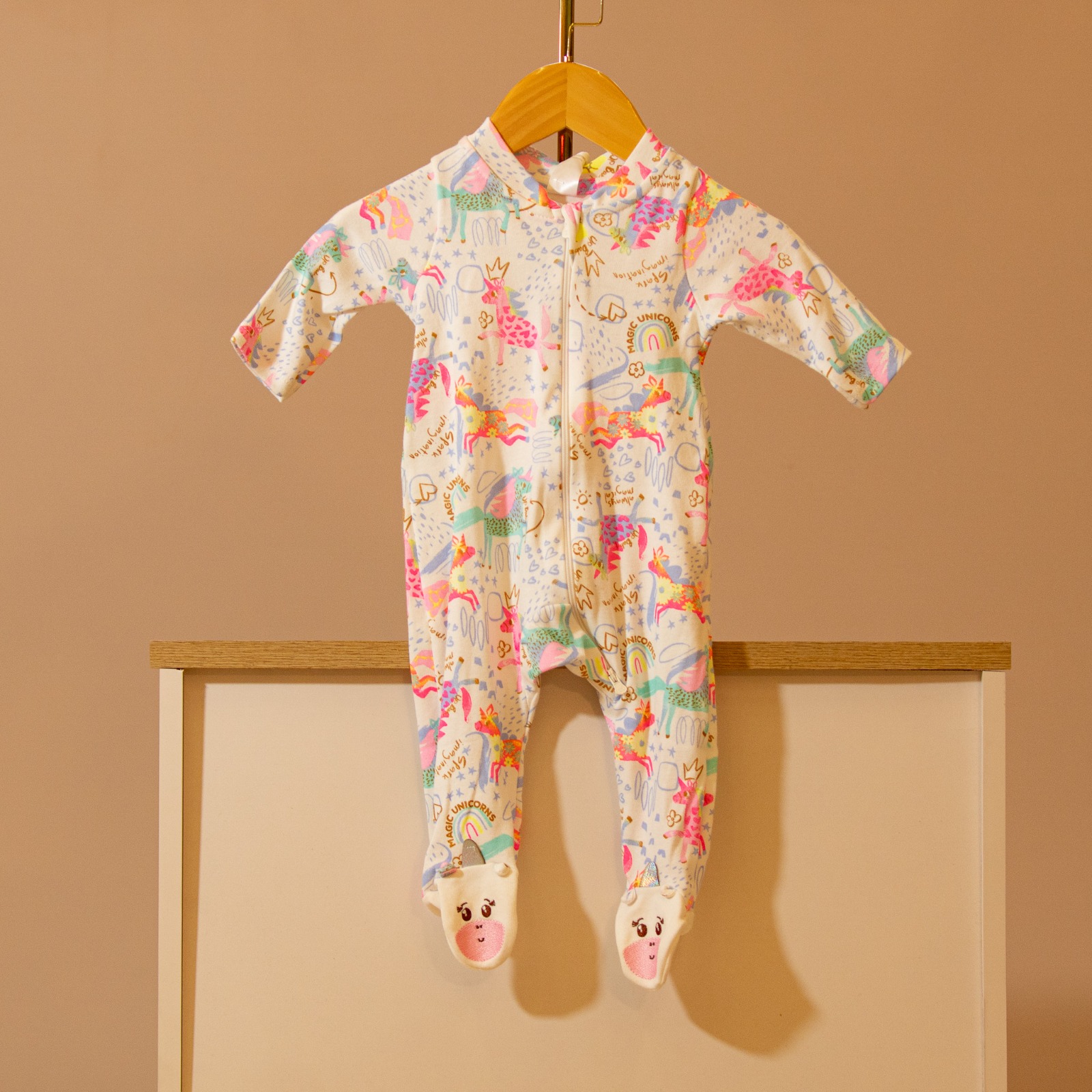 Macacão M/L em Suedine – Up Baby
