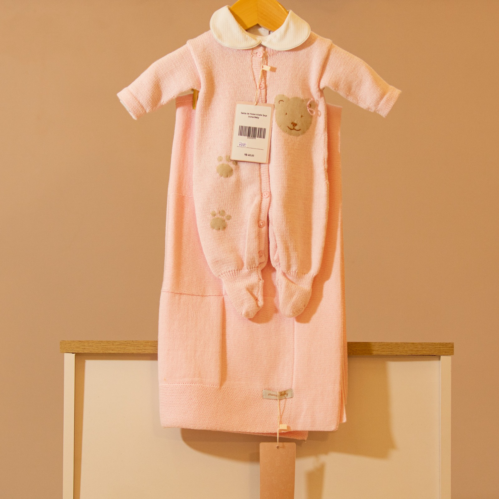 Saída de Maternidade + Manta Iroma Baby