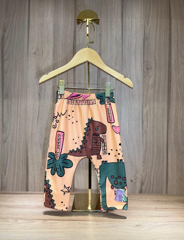 Calça em Malha Peluciada - Up Baby