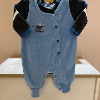 Macacão Noruega Baby Plush Azul